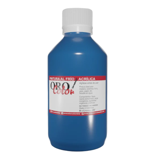 [F026-250] PINTURA AL FRIO AZUL REY 250CM