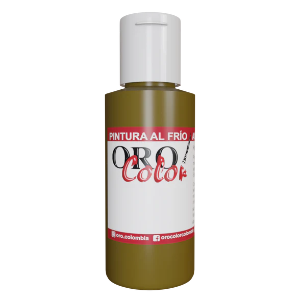 [F056] PINTURA AL FRIO VERDE ACEITUNA 60ML