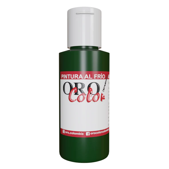 [F046] PINTURA AL FRIO VERDE AMAZONAS 60ML