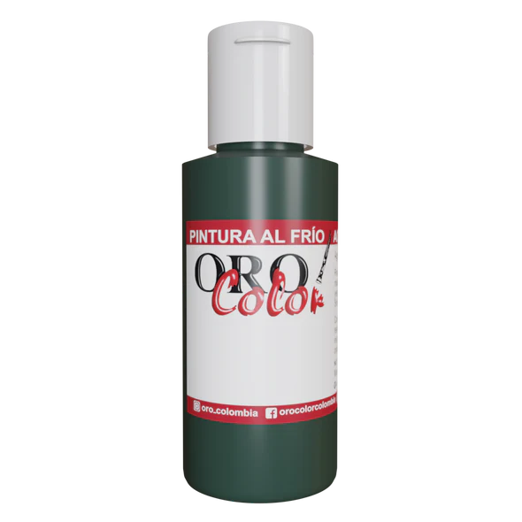 [F031] PINTURA AL FRIO VERDE BAHIA 60ML