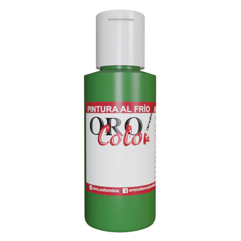 [F050] PINTURA AL FRIO VERDE ESMERALDA 60ML