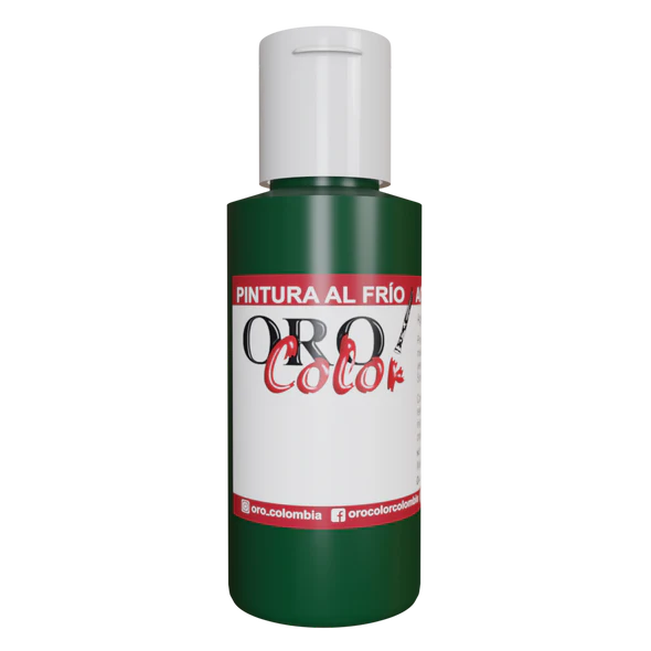 [F106] PINTURA AL FRIO VERDE FIESTA 60ML 