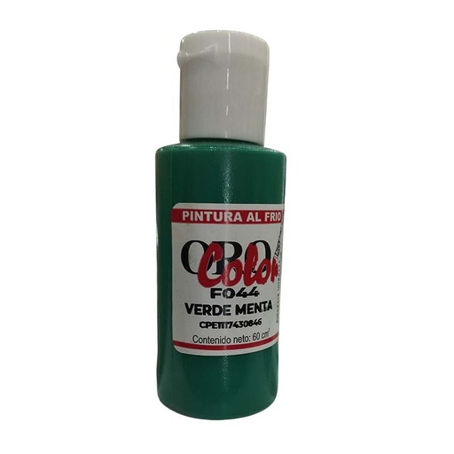[F044] PINTURA AL FRIO VERDE MENTA 60CM