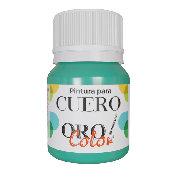 [CU-634] PINTURA PARA CUERO AGUAMARINA 30ML