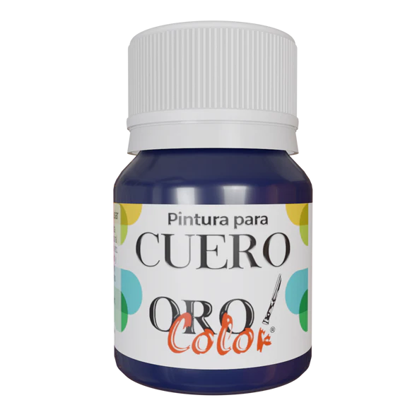 [CU-629] PINTURA PARA CUERO AZUL OSCURO 30ML