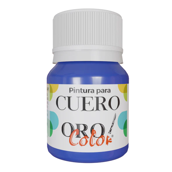 [CU-631] PINTURA PARA CUERO AZUL VIOLETA 30ML