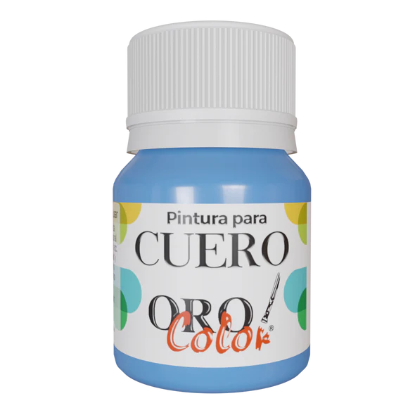 [CU-632] PINTURA PARA CUERO CELESTE 30ML