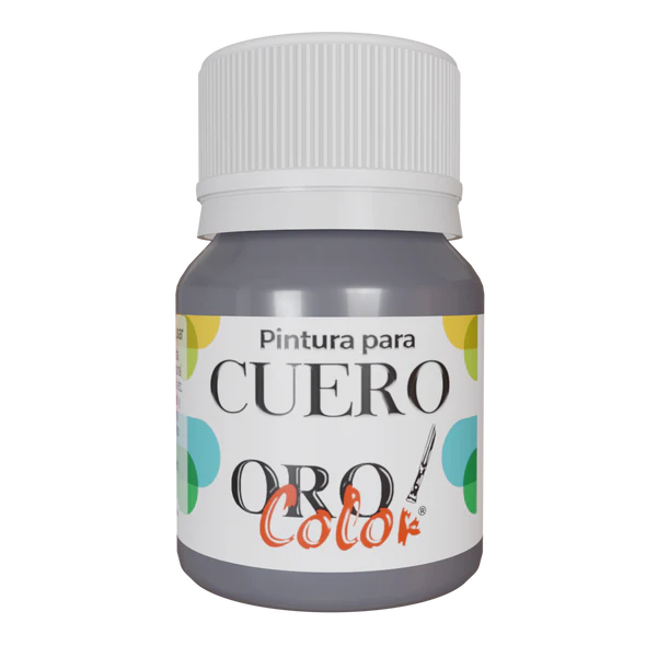 [CU-642] PINTURA PARA CUERO GRIS 30ML 