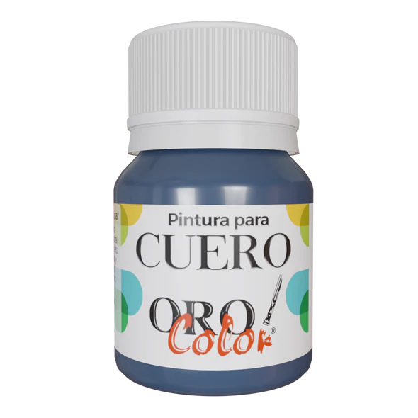 [CU-641] PINTURA PARA CUERO GRIS AZULADO 30ML