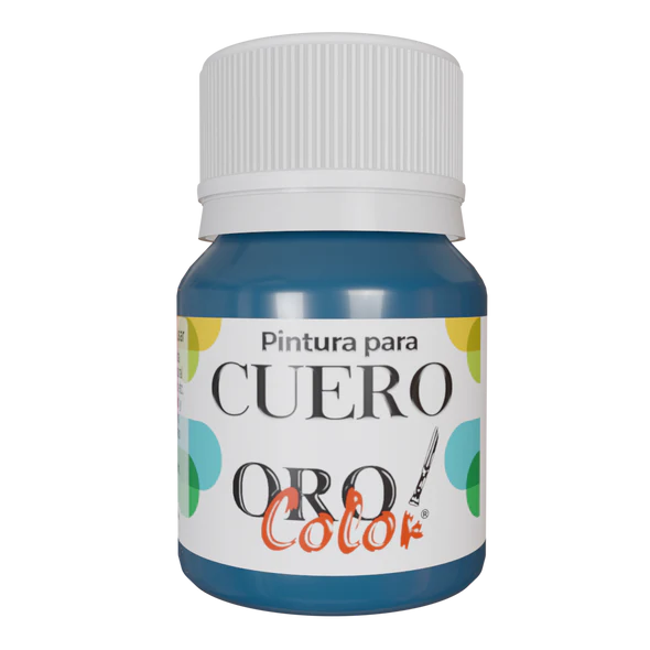 [CU-633] PINTURA PARA CUERO TURQUESA 30ML