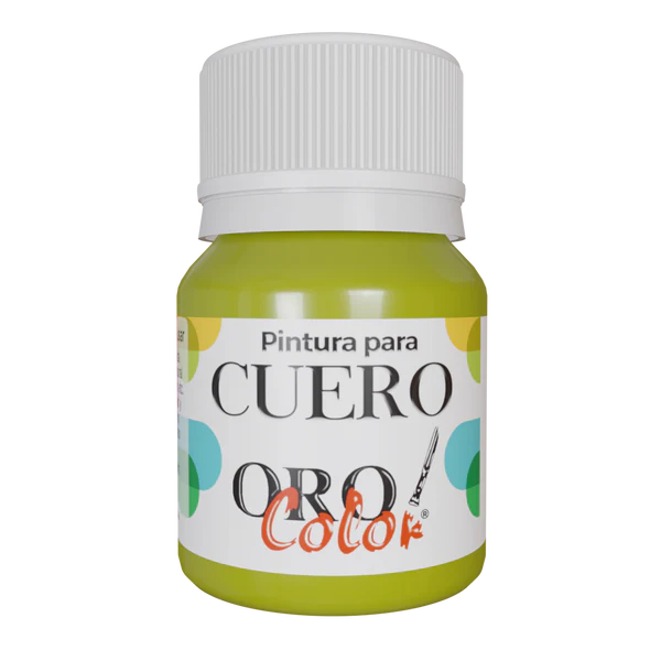 [CU-640] PINTURA PARA CUERO VERDE LIMA 30ML