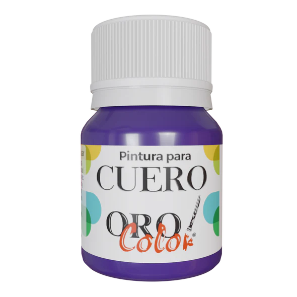[CU-626] PINTURA PARA CUERO VIOLETA 30ML