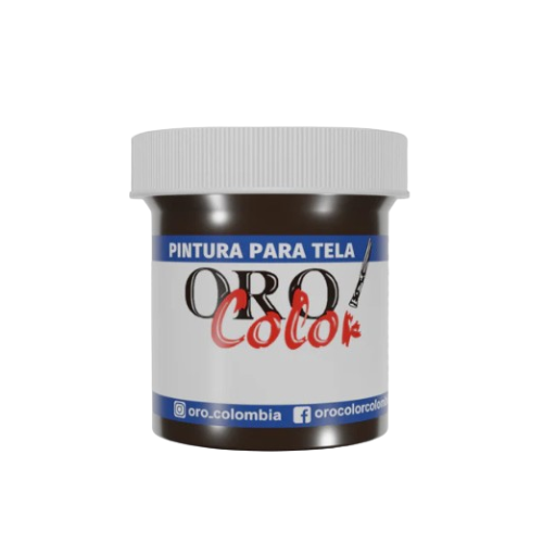 [TW22] PINTURA TEXTIL MARRON INTENSO 30CM