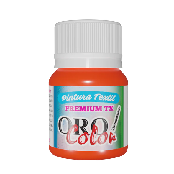[TX333] PINTURA TEXTIL PREMIUM CORAL 30ML