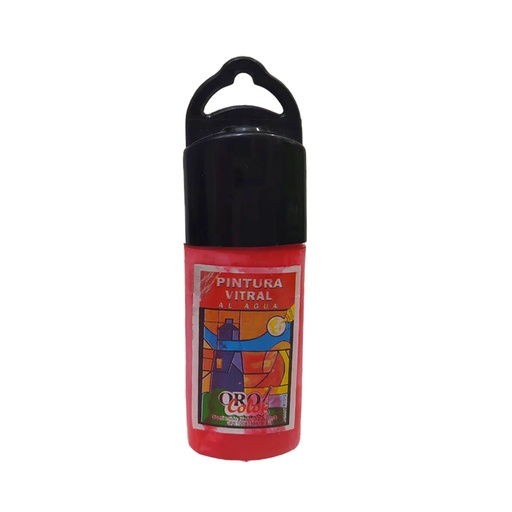 [VA-03] PINTURA VITRAL AL AGUA ROJO