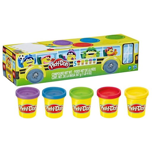 [F7368] PLAY-DOH PLASTILINA BUS UNIDAD