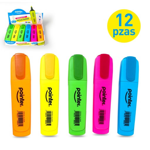 [HL-23149] RESALTADOR GRUESO - COLORES SURTIDOS
