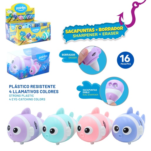[SH-2520] SACAPUNTAS CON BORRADOR