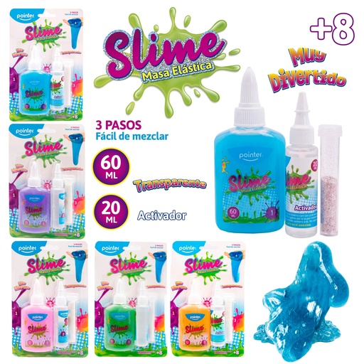 [ANC-2250] SLIME 60ML (TRANSPARENTE)