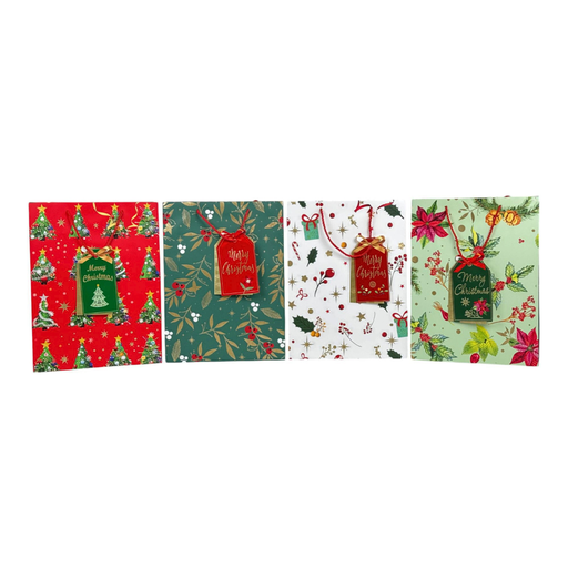 [784-6524701] BOLSA DE REGALO GRANDE NAVIDAD 40x30x12CM