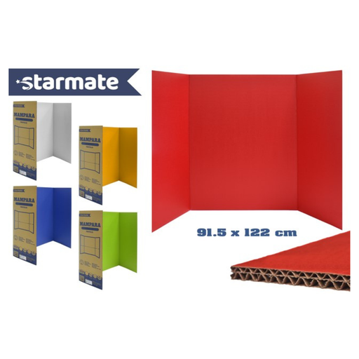 [MAMP-L] TABLERO TRIPTICO 36X48'' COL. SURTIDOS